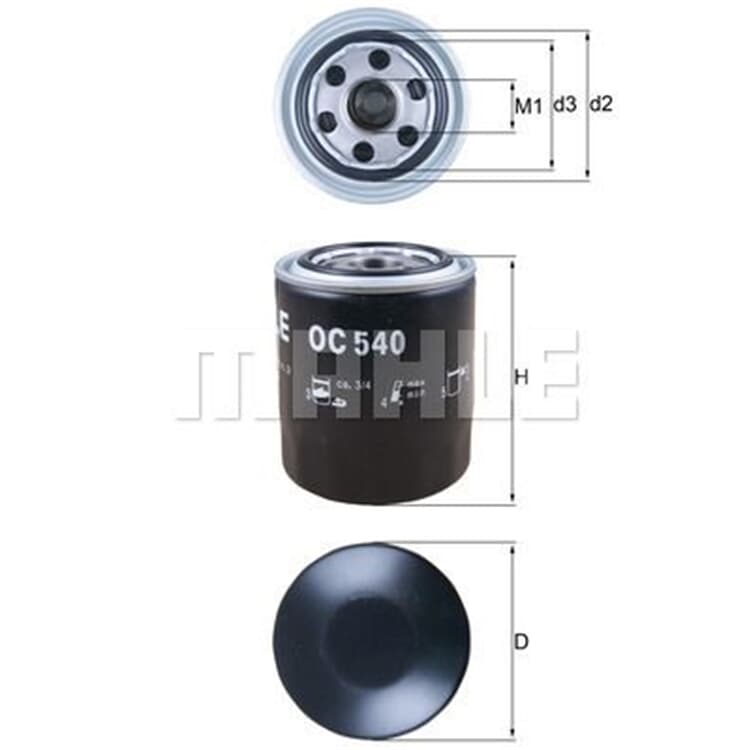 Mahle ?lfilter Hyundai Kia Mahle ?lfilter Hyundai Kia von MAHLE