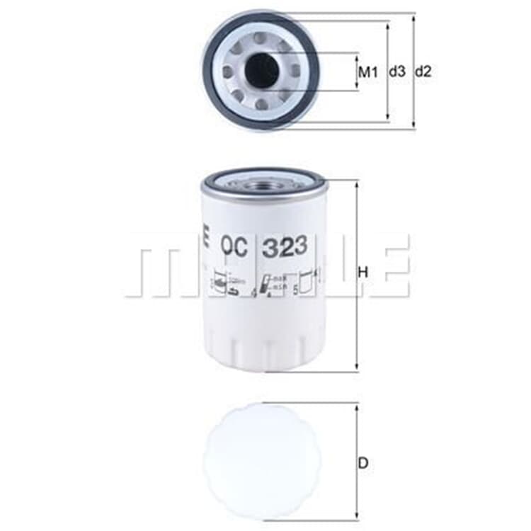 Mahle ?lfilter Jaguar S-Type Xj Xk Mahle ?lfilter Jaguar S-Type Xj Xk von MAHLE