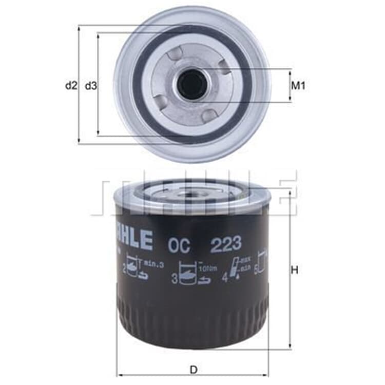 Mahle ?lfilter Jeep Renault Mahle ?lfilter Jeep Renault von MAHLE