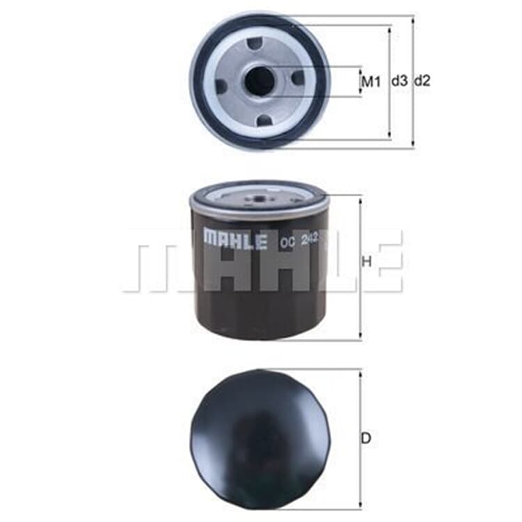 Mahle ?lfilter Opel Astra Mahle ?lfilter Opel Astra von MAHLE
