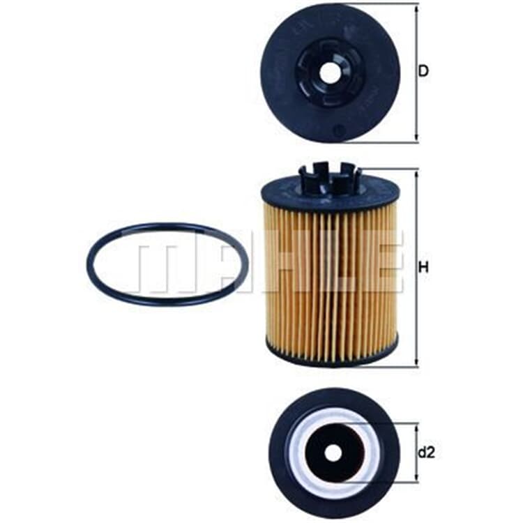 Mahle ?lfilter Opel Suzuki Mahle ?lfilter Opel Suzuki von MAHLE