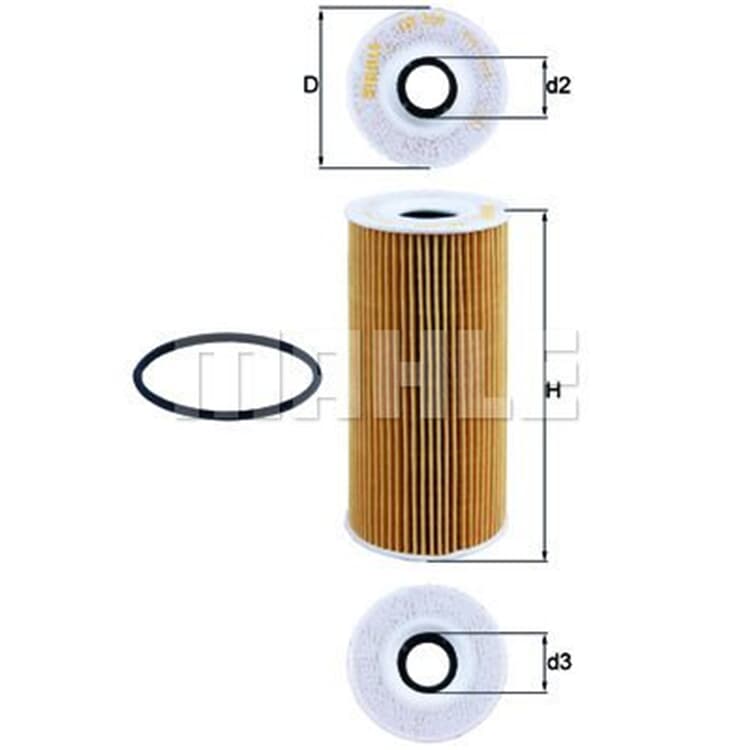 Mahle ?lfilter Porsche 718 Boxster Cayman Mahle ?lfilter Porsche 718 Boxster Cayman von MAHLE