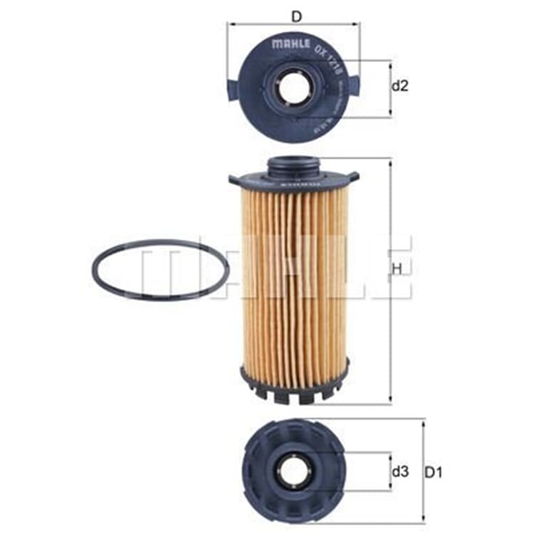 Mahle ?lfilter Porsche 718 Mahle ?lfilter Porsche 718 von MAHLE