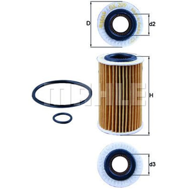 Mahle ?lfilter Renault Clio Kangoo Thalia Twingo Mahle ?lfilter Renault Clio Kangoo Thalia Twingo von MAHLE