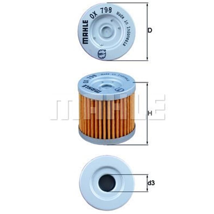 Mahle ?lfilter Suzuki Dr-Z Mahle ?lfilter Suzuki Dr-Z von MAHLE