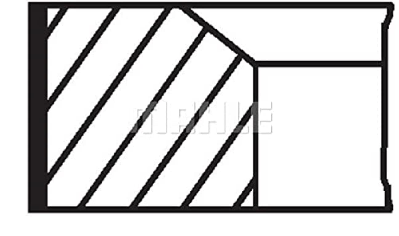 Mahle Original 002 93 N0 Kolbenringsatz Mahle Original 002 93 N0 Kolbenringsatz von MAHLE