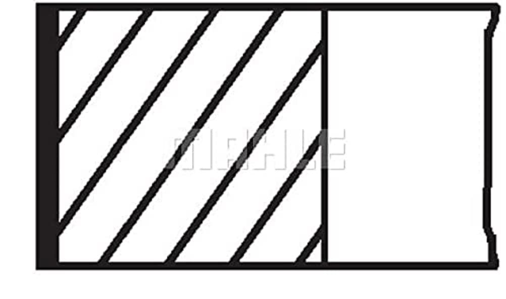 Mahle Original 015 03 N0 Kolbenringsatz von MAHLE