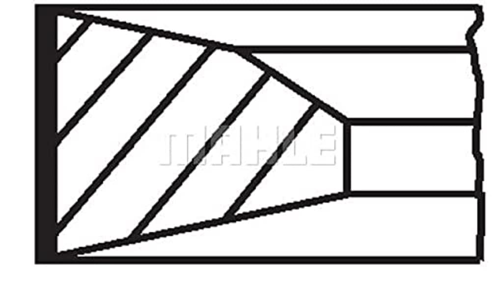 Mahle Original 038 43 N0 Kolbenringsatz Mahle Original 038 43 N0 Kolbenringsatz von MAHLE