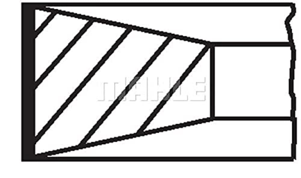 Mahle Original 040 06 N0 Kolbenringsatz Mahle Original 040 06 N0 Kolbenringsatz von MAHLE