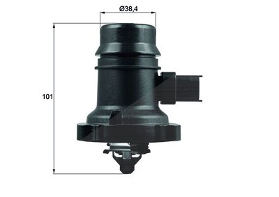 Mahle Thermostat, Kühlmittel [Hersteller-Nr. TM37103] für Chevrolet, Opel, Peugeot, Vauxhall von MAHLE