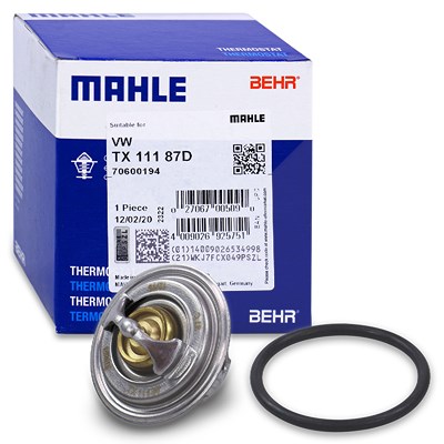 Mahle Thermostat, Kühlmittel [Hersteller-Nr. TX11187D] für Audi, Chrysler, Dodge, Jeep, Mitsubishi, Seat, Skoda, VW von MAHLE