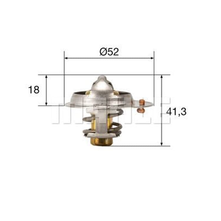 Mahle Thermostat Fiat Honda Hyundai Subaru Suzuki von MAHLE