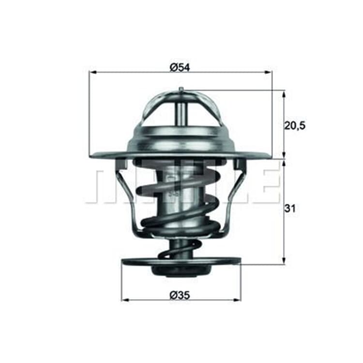 Mahle Thermostat mit Dichtung Audi Seat VW Wartburg Mahle Thermostat mit Dichtung Audi Seat VW Wartburg von MAHLE