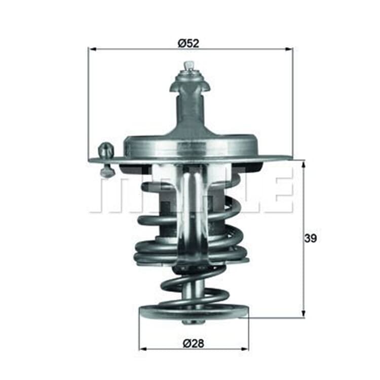 Mahle Thermostat mit Dichtung Ford Mazda Suzuki Mahle Thermostat mit Dichtung Ford Mazda Suzuki von MAHLE
