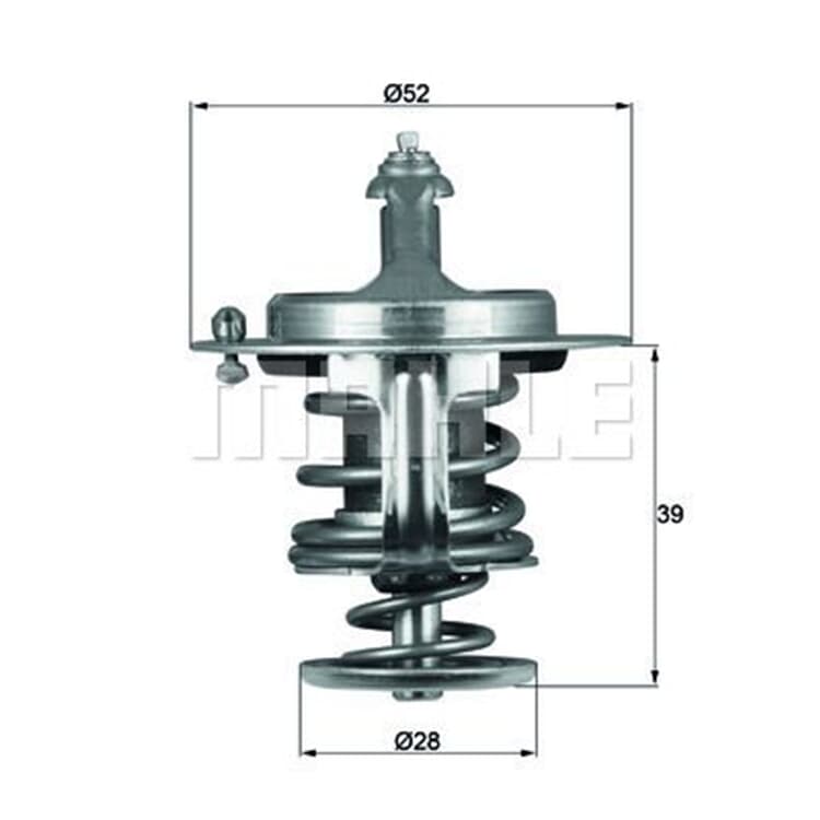 Mahle Thermostat mit Dichtung Ford Mazda Suzuki von MAHLE