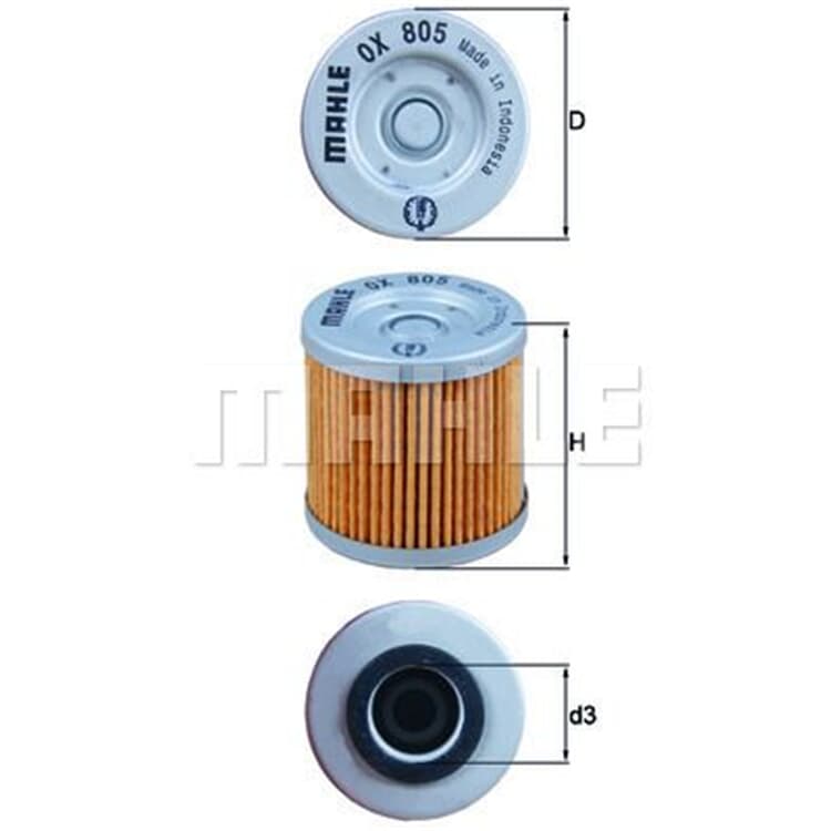 Mahle ?lfilter APRILIA DERBI HUSABERG HUSQVARNA Mahle ?lfilter APRILIA DERBI HUSABERG HUSQVARNA von MAHLE
