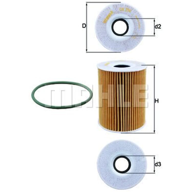 Mahle ?lfilter Porsche 911 Cayenne Macan Panamera Mahle ?lfilter Porsche 911 Cayenne Macan Panamera von MAHLE