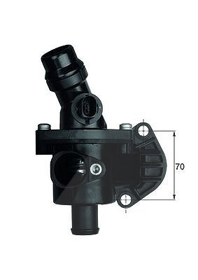 Mahle Thermostat, Kühlmittel [Hersteller-Nr. TM6109] für Audi, Seat, Skoda, VW von MAHLE