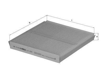 Mahle Filter, Innenraumluft [Hersteller-Nr. LA234] für Alpina, BMW von MAHLE