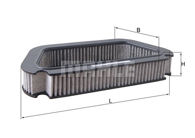 Mahle Filter, Innenraumluft [Hersteller-Nr. LAK176] für Audi von MAHLE
