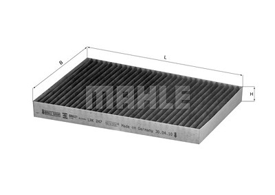 Mahle Filter, Innenraumluft [Hersteller-Nr. LAK247] für Chrysler von MAHLE