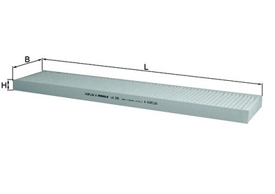 Mahle Filter, Innenraumluft [Hersteller-Nr. LA226] für Ford, Seat, VW von MAHLE