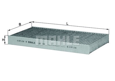 Mahle Filter, Innenraumluft [Hersteller-Nr. LAK152] für Iveco von MAHLE
