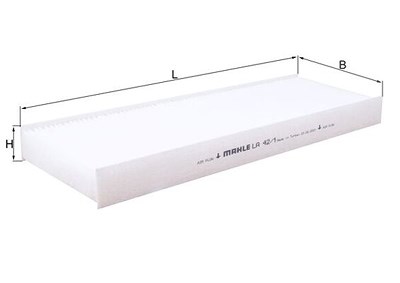 Mahle Filter, Innenraumluft [Hersteller-Nr. LA42/1] für Opel, Vauxhall von MAHLE