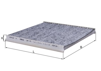 Mahle Filter, Innenraumluft [Hersteller-Nr. LAK131] für Lexus, Subaru, Toyota von MAHLE
