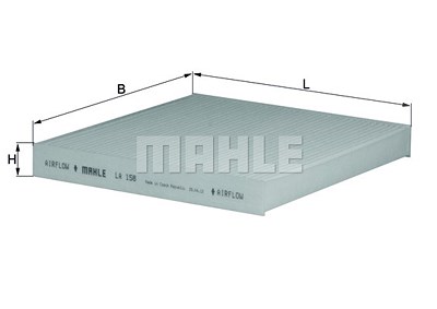 Mahle Filter, Innenraumluft [Hersteller-Nr. LA158] für Mazda von MAHLE