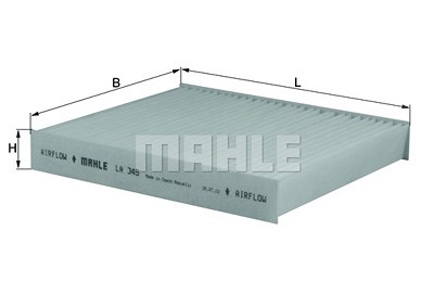 Mahle Filter, Innenraumluft [Hersteller-Nr. LA345] für Subaru von MAHLE