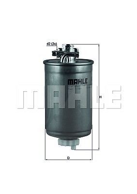 Mahle Kraftstofffilter [Hersteller-Nr. KL180] für Ford von MAHLE