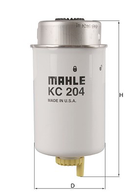 Mahle Kraftstofffilter [Hersteller-Nr. KC204] für Ford von MAHLE