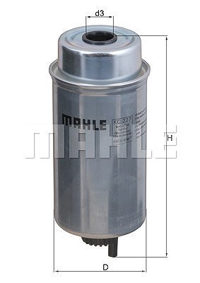 Mahle Kraftstofffilter [Hersteller-Nr. KC227] für Renault Trucks von MAHLE