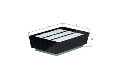Mahle Luftfilter [Hersteller-Nr. LX2694] für Citroën, Mitsubishi, Peugeot von MAHLE