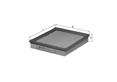 Mahle Luftfilter [Hersteller-Nr. LX316] für Daewoo, Opel von MAHLE