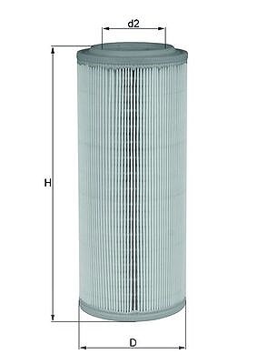 Mahle Luftfilter [Hersteller-Nr. LX2682] für Fiat von MAHLE