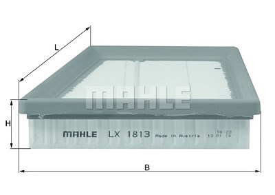 Mahle Luftfilter [Hersteller-Nr. LX1813] für Ford von MAHLE