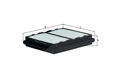 Mahle Luftfilter [Hersteller-Nr. LX848] für Honda, Rover von MAHLE