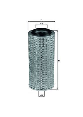 Mahle Luftfilter [Hersteller-Nr. LX275] für Iveco, Nissan von MAHLE