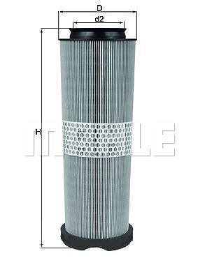 Mahle Luftfilter [Hersteller-Nr. LX1020/1] für Mercedes-Benz von MAHLE