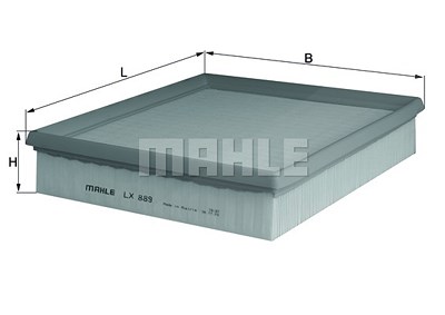 Mahle Luftfilter [Hersteller-Nr. LX889] für Mg, Rover von MAHLE