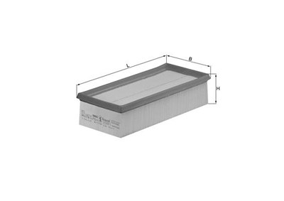 Mahle Luftfilter [Hersteller-Nr. LX1008/3] für Mitsubishi, Smart von MAHLE
