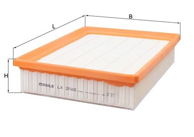 Mahle Luftfilter [Hersteller-Nr. LX2085] für Renault von MAHLE