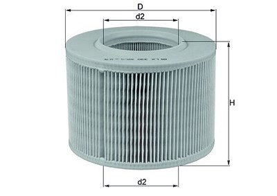 Mahle Luftfilter [Hersteller-Nr. LX330] für Renault von MAHLE