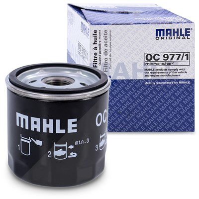 Mahle Ölfilter [Hersteller-Nr. OC977/1] für Audi, Seat, Skoda, VW von MAHLE