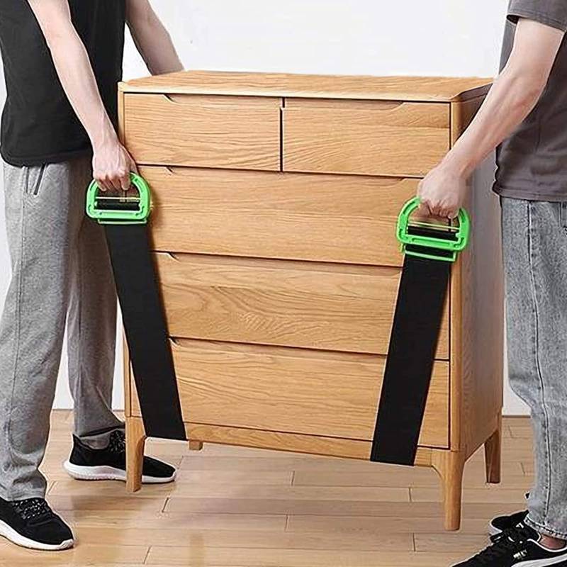 2PCS Tragegurte Umzug, Transportgurt, 200CM Schwerlast Umzug Hebegurt Tragegurt - Lasten 600lbs, Einfaches Heben, Tragen, Bewegen von Boxen Möbeln Haushaltsgeräten von MAIYADUO