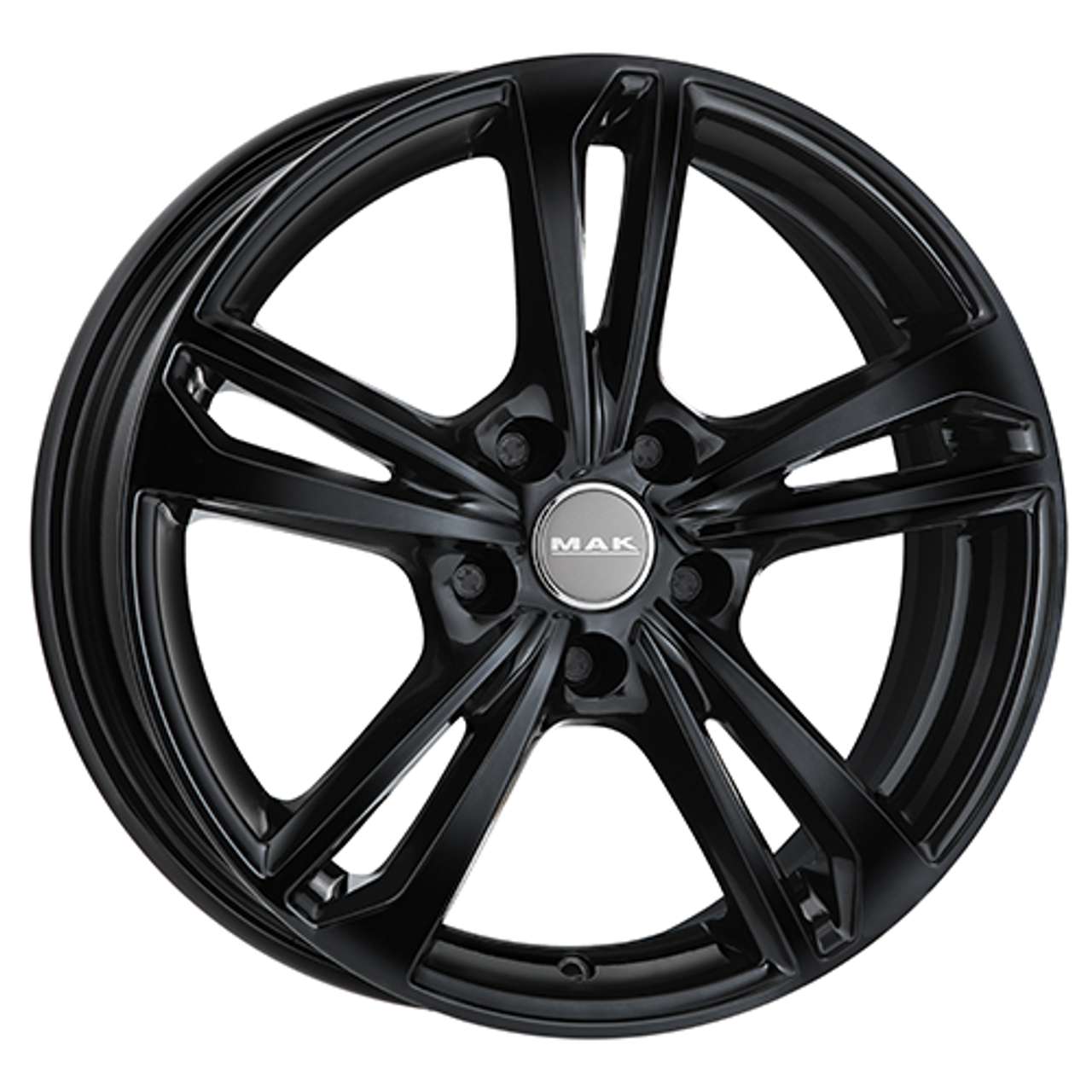 MAK EMBLEMA UNIVERSAL gloss black 6.5Jx16 5x114.3 ET40 von MAK