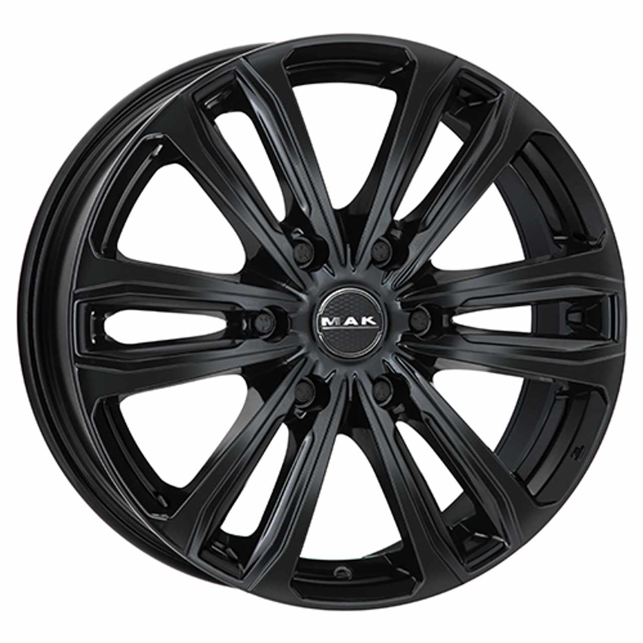 MAK SAFARI 6 gloss black 8.5Jx20 6x139.7 ET30 von MAK