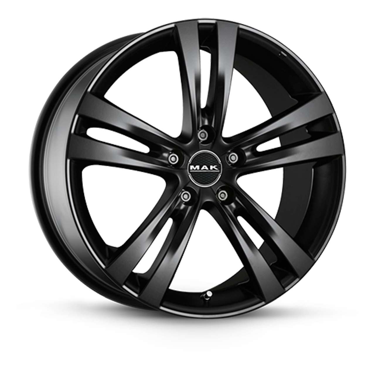 MAK ZENITH matt schwarz 7.0Jx17 4x98 ET31 von MAK